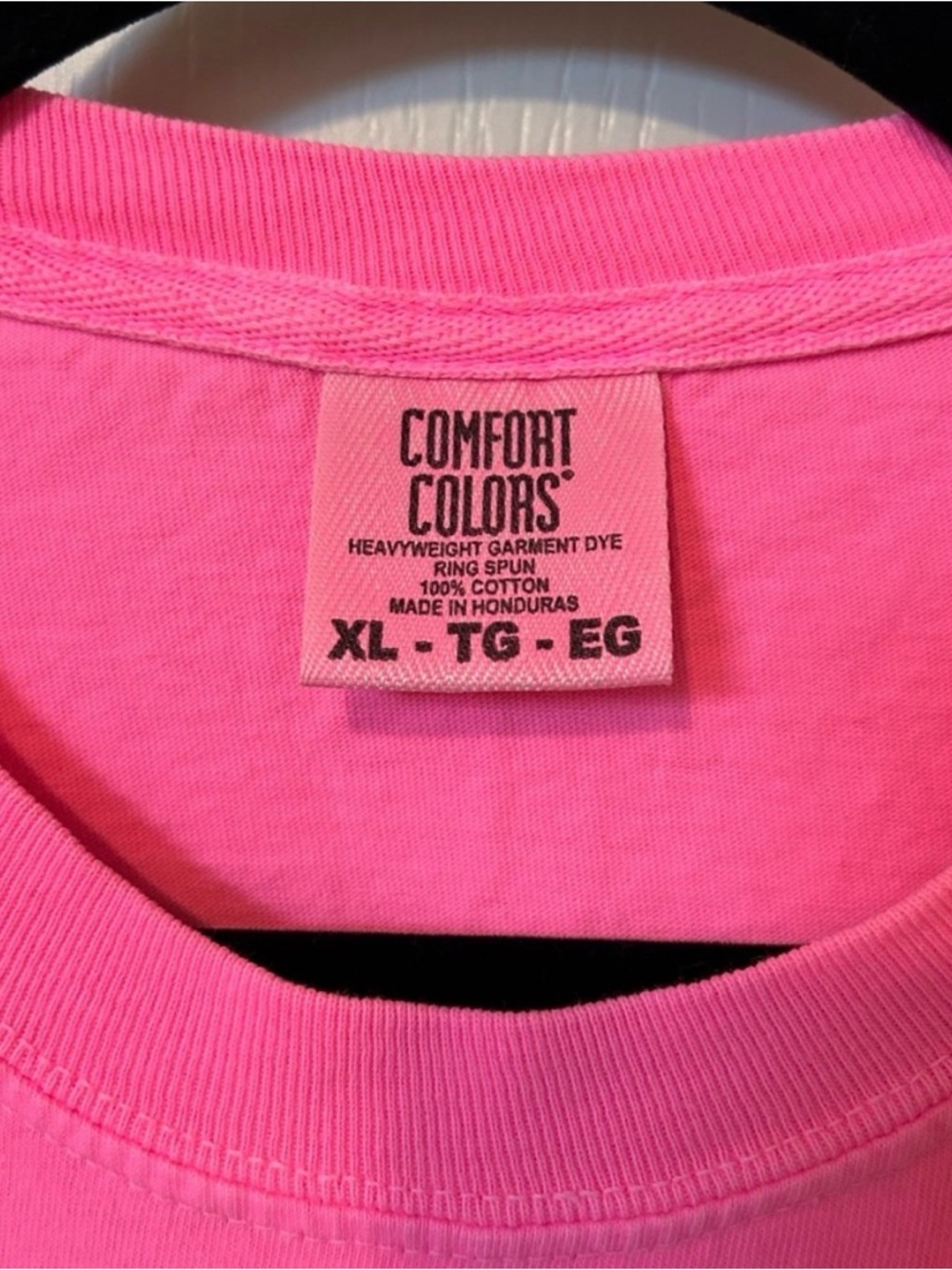 Women’s Graphic T‑Shirt - Neon Pink - Picture 2 of 2